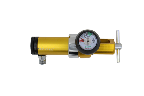 3000psi Portable Oxygen Regulator Adjustable Aluminum Medical Pin Index