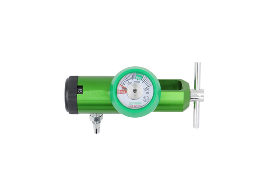 3000psi Portable Oxygen Regulator Adjustable Aluminum Medical Pin Index