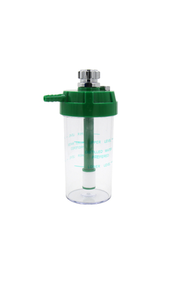 2 Psi Portable Oxygen Regulator Blue ABS Humidifier Bottle For Oxygen Cylinder