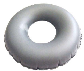 Nylon Inflatable Ring Donut Cushion PVC , Manual Inflatable Donut Cushion